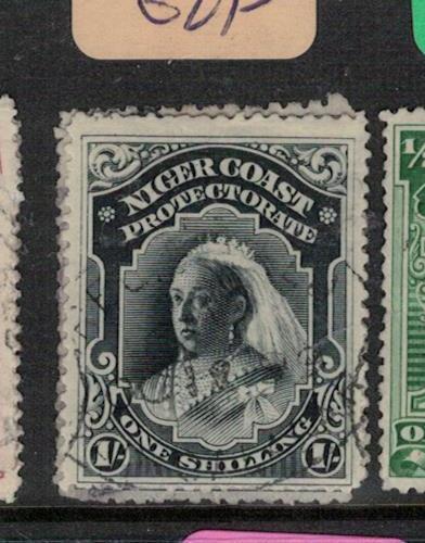 Niger Coast Protectorate SG 56 VFU (9emx)