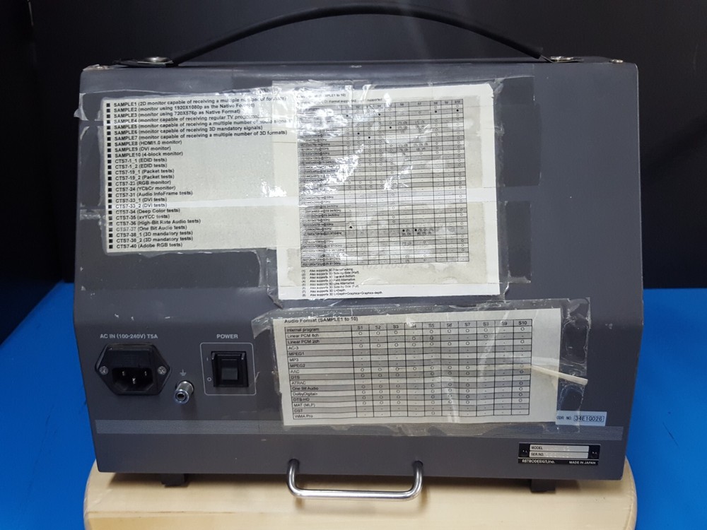 ASTRO VA-1831: HDMI Protocol Analyzer, Not working (4007)