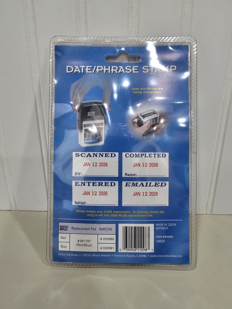 COSCO 2000 PLUS S 360 Blue & Red Ink - Brand New