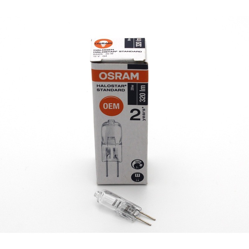 5pcs OSRAM 64425 12V20W halogen Microscope instruments lamp Crystal light bulb
