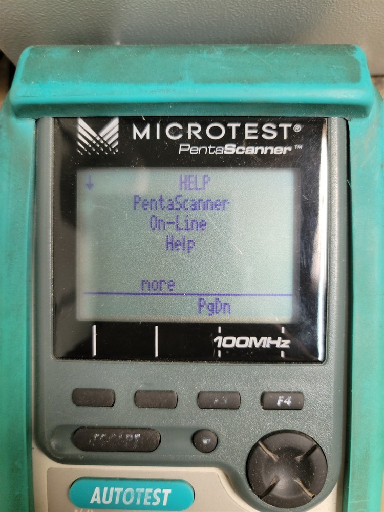 Microtest Pentascanner 350 Cable Tester - Needs New Battery