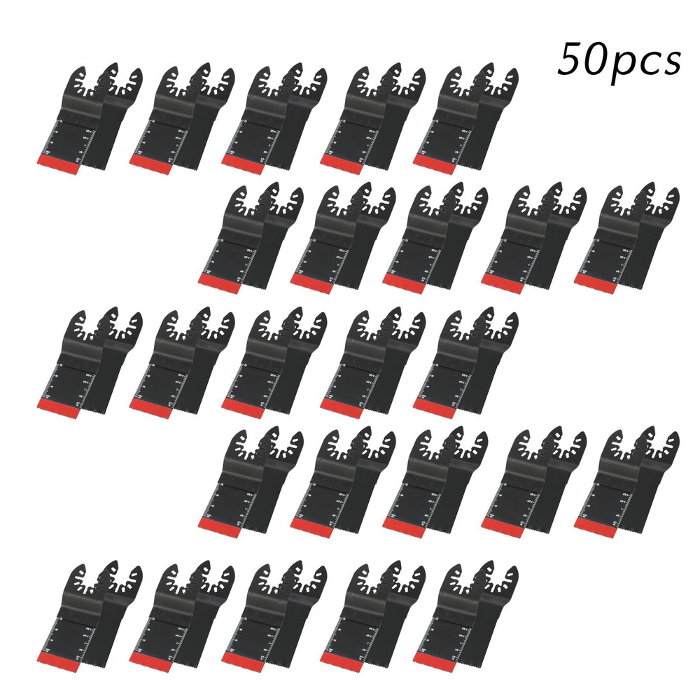 50 Pack Bi-Metal Oscillating 34MM Multitool Blades