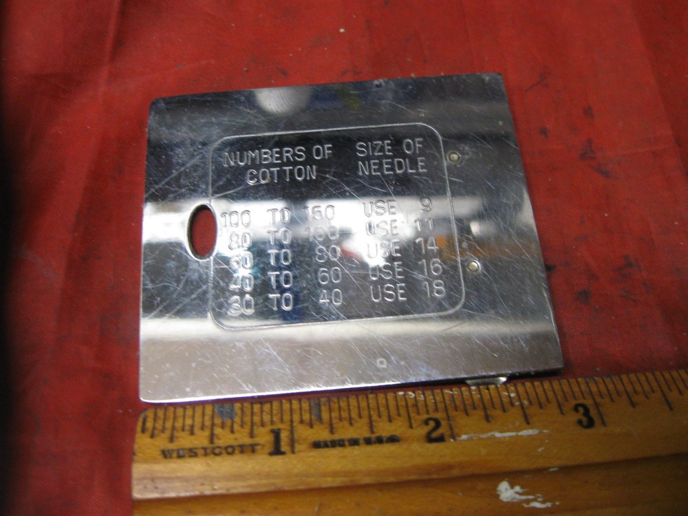 Dressmaker 290F Sewing Machine BOBBIN SLIDE PLATE VINTAGE
