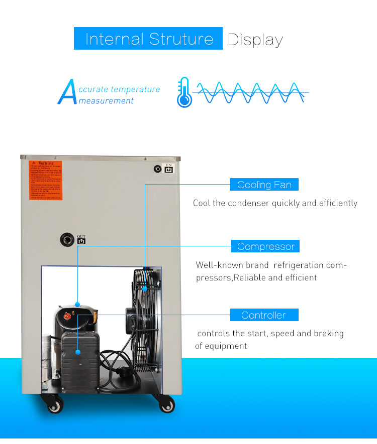 Lab Cooling Chiller Low Temperature Cooling Liquid Recirculating Pump -10℃~-40℃