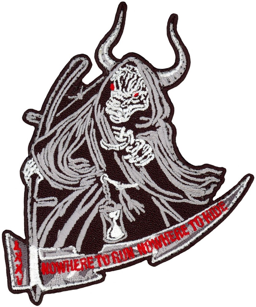 USAF 17th ATTACK SQUADRON PATCH - NO WHERE TO RUN