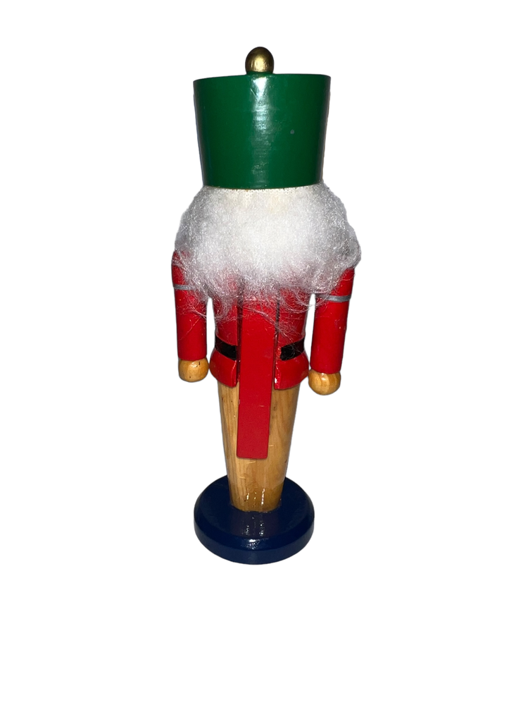 Wooden Nutcracker Soldier Red and Green