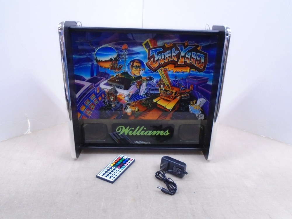 Williams Junkyard Pinball Head LED Display light box