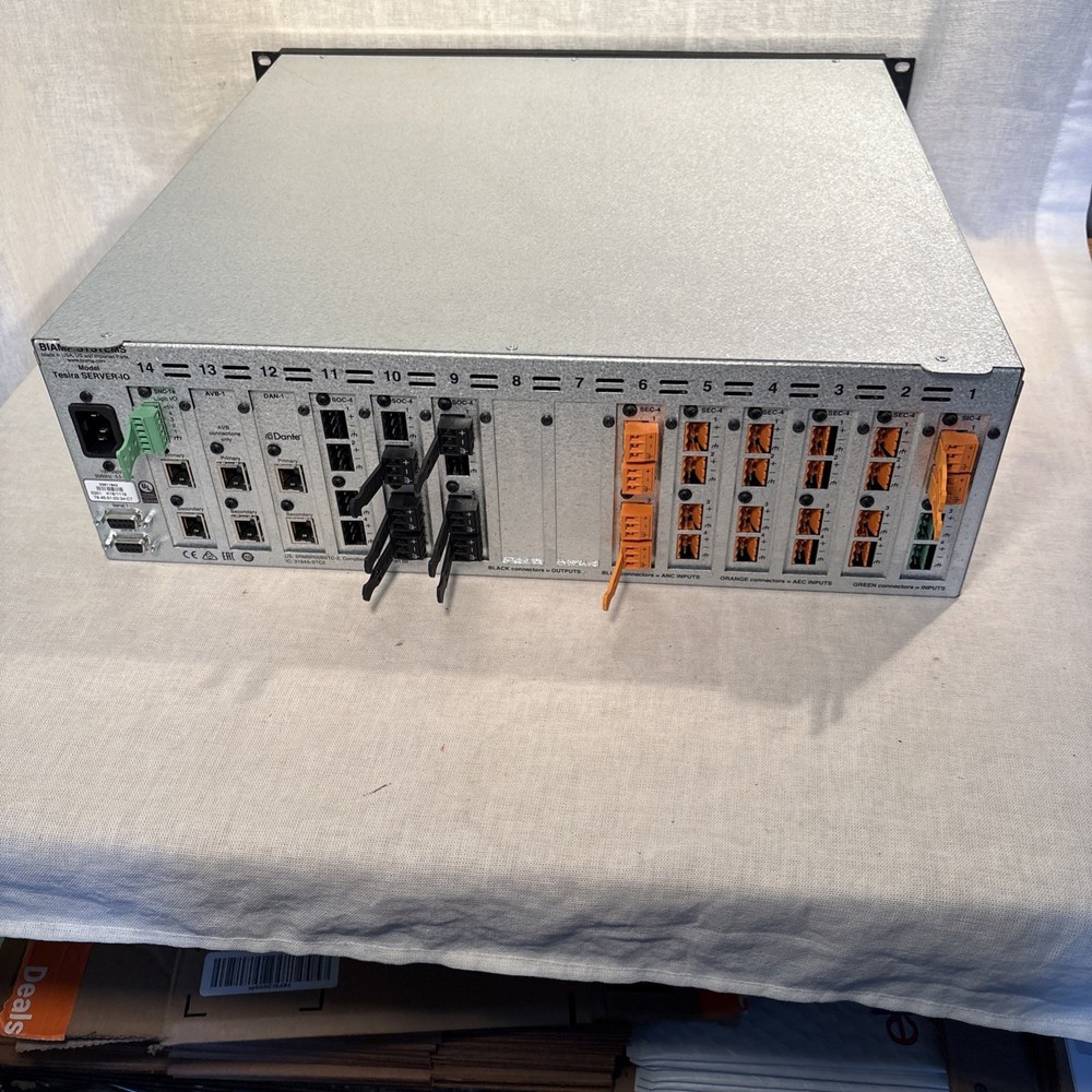Biamp Systems Tesira SERVER-IO (Lot #3)