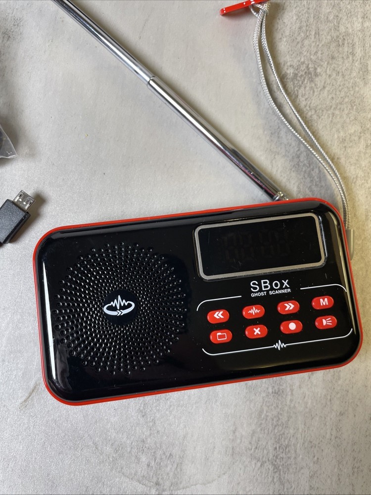 Ghost Hunting - GHOST STOP S BOX- 1 GHOST BOX Scanner & ROOK Energy Sensor