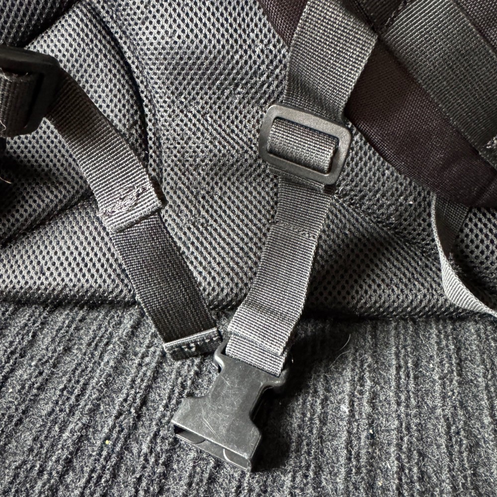 Black Highland Tactical Backpack Daypack with Compression Straps