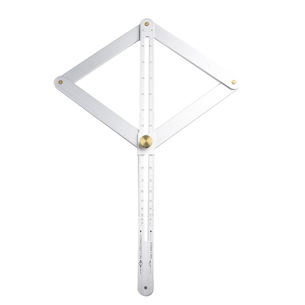 Square Protractor Protractor Corner Angle Finder Foldable Gauge Multi-Angle