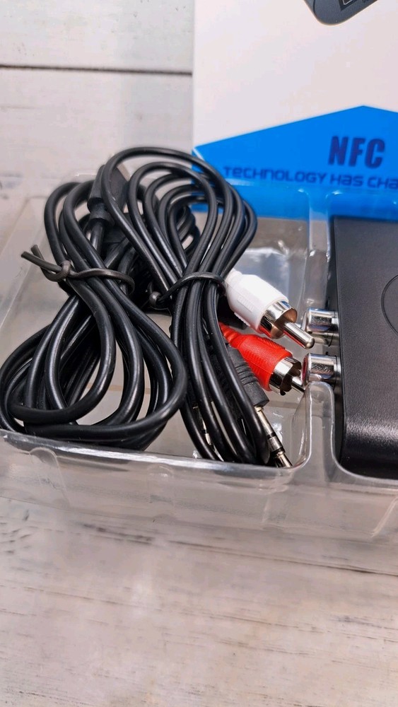 Bluetooth 5.3 Audio Receiver NFC U Disk 3.5mm AUX RCA USB Stereo Music Wireless