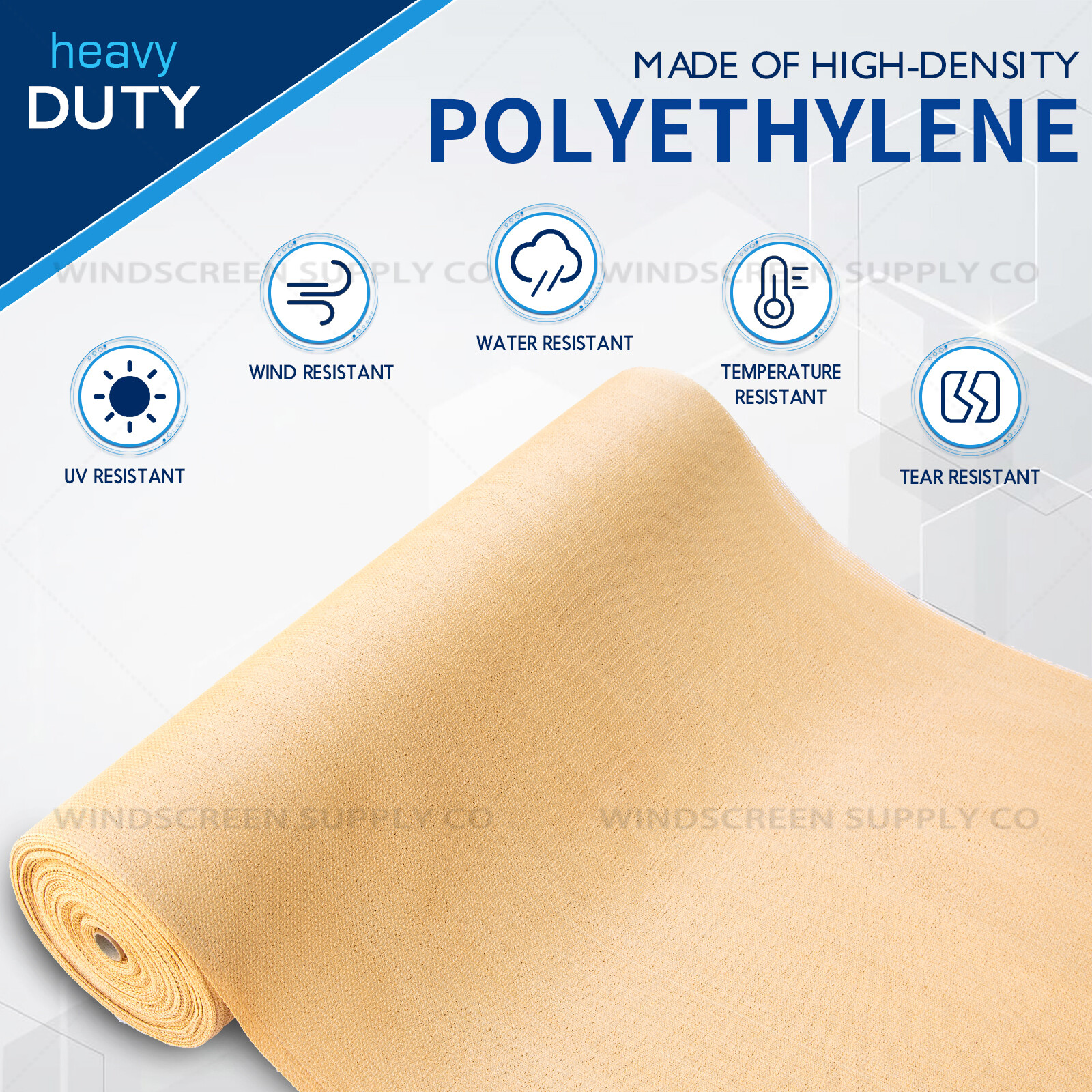 5'8" X 100 ft. Shade Roll Sun Shade 85% UV Blockage, Greenhouse Netting