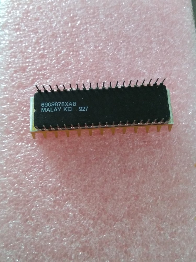 Vintage Intel C80287 CPU CO-processor with heatsink - Good Working Chip