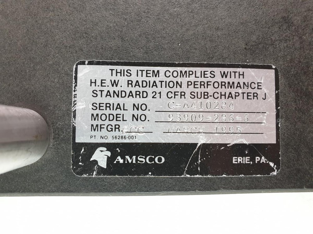 AMSCO 93909-286-6 Surgical Table Board