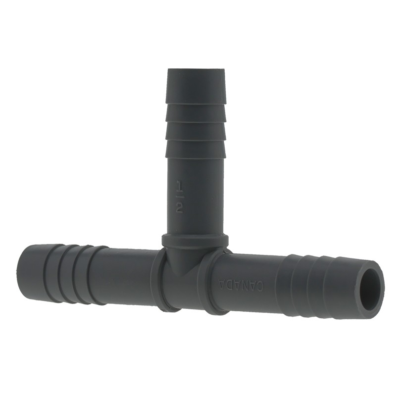 Lasco 1401005RMC Plastic Poly Insert Tee Fitting 1/2 in. for Cold Water