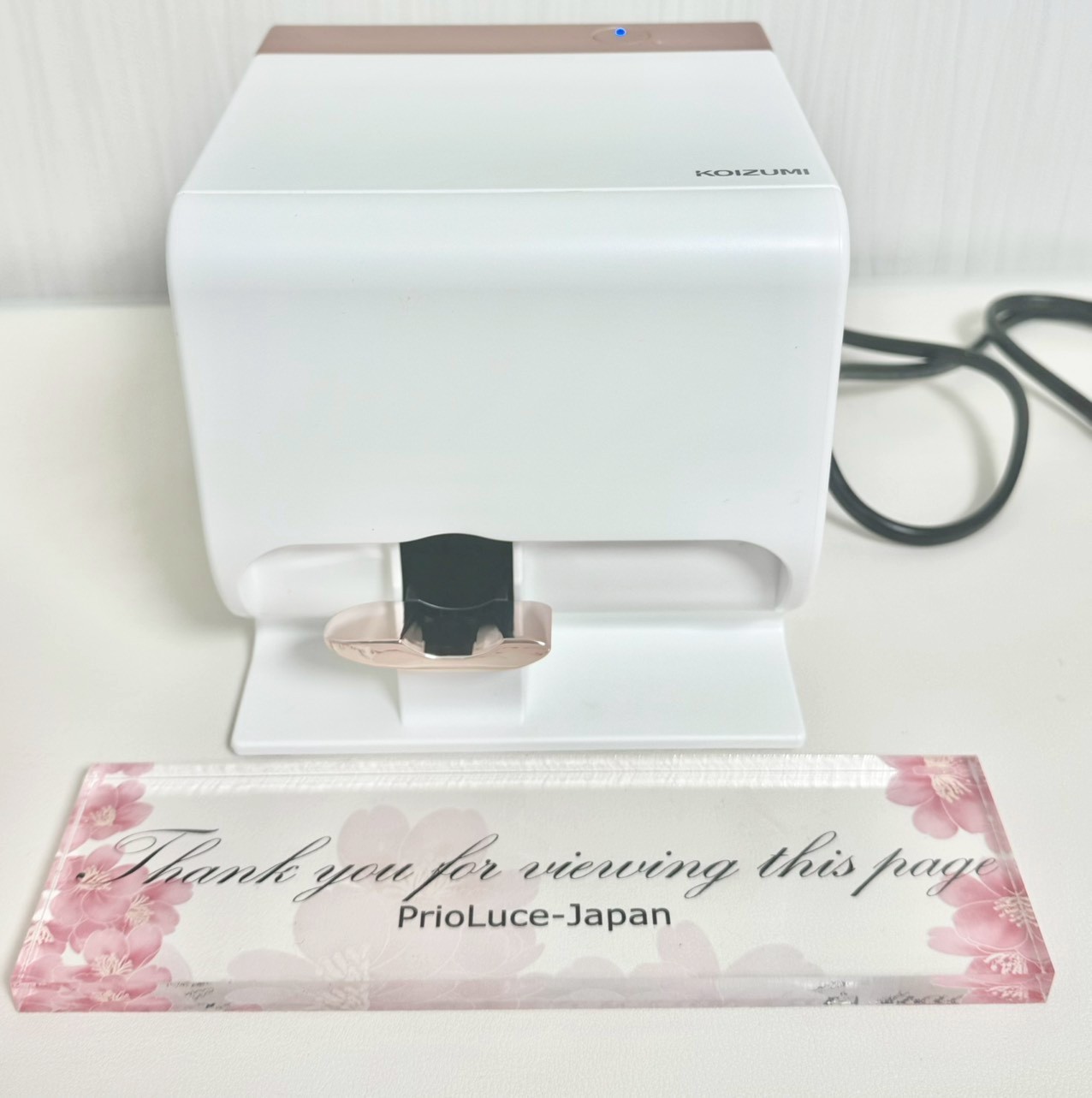 KOIZUMI Digital Nail Printer PriNail Art Machine Wi-Fi KNP-N800/P With New ink