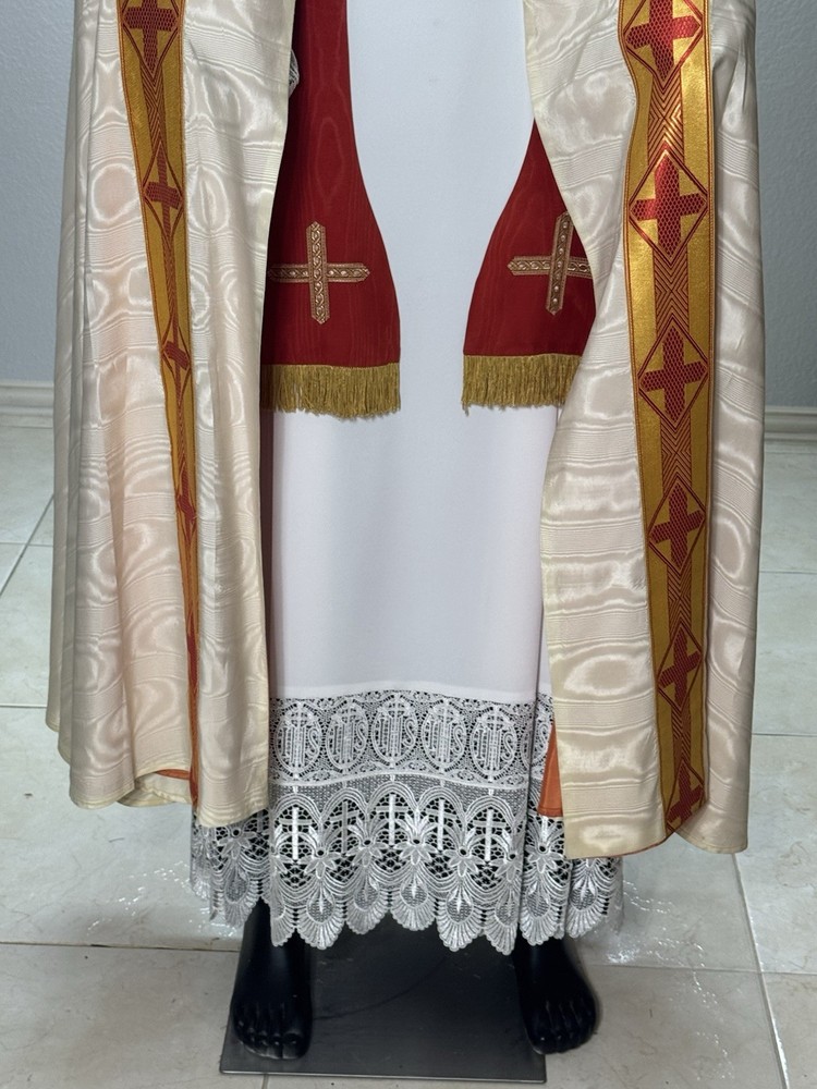 White Cope Vestment (Pre-owned)