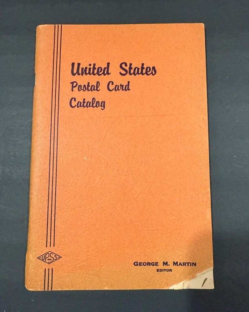 1955 United States Post Card Catalog