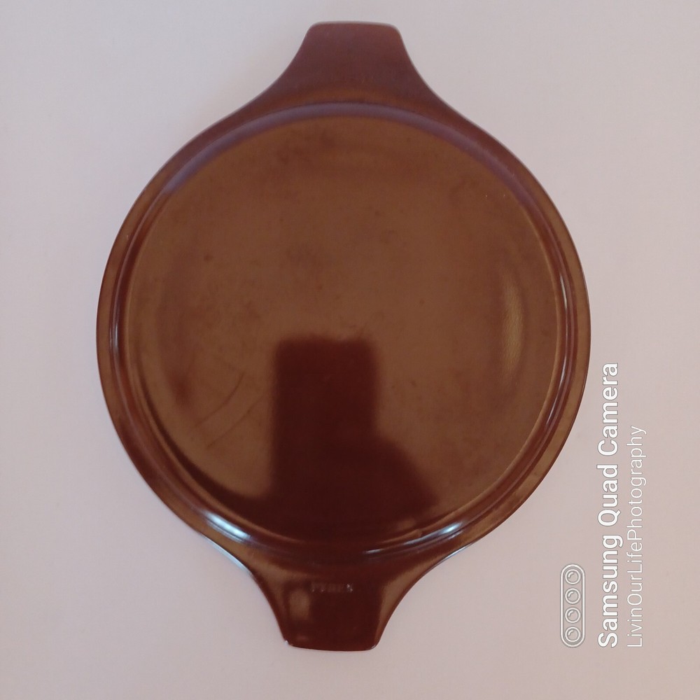Vintage Pyrex Brown Lid 24-C 7