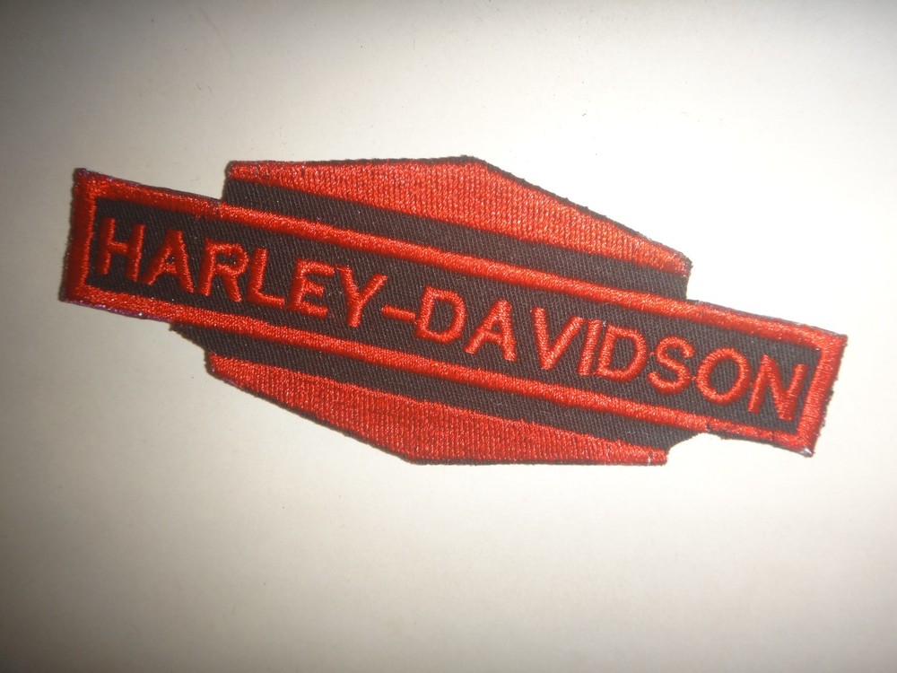 Iconic American Motorcycle HARLEY-DAVIDSON Machine Embroidered Patch