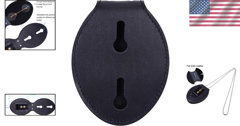 Professional Police Badge Holder