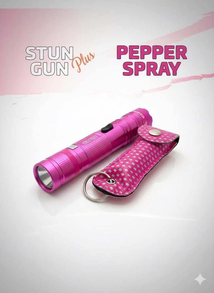 Stun Gun Plus & Pepper Spray