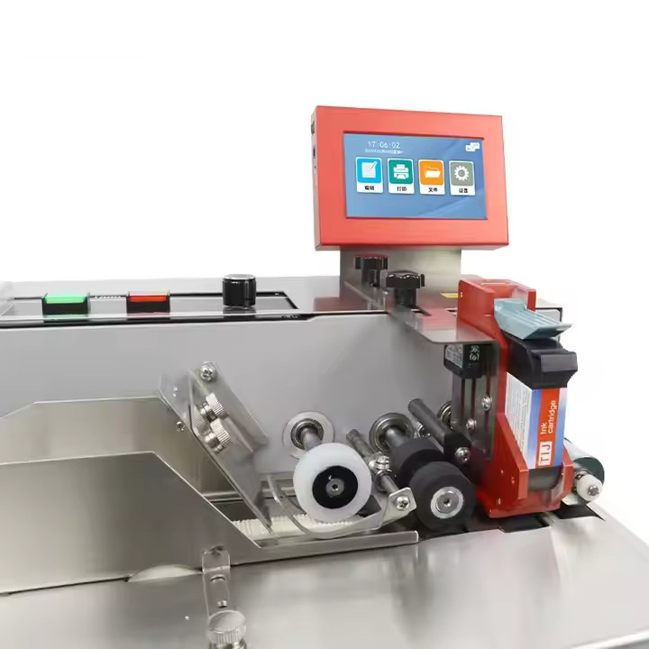 Automatic pagination inkjet printer label printing expiration date batch number