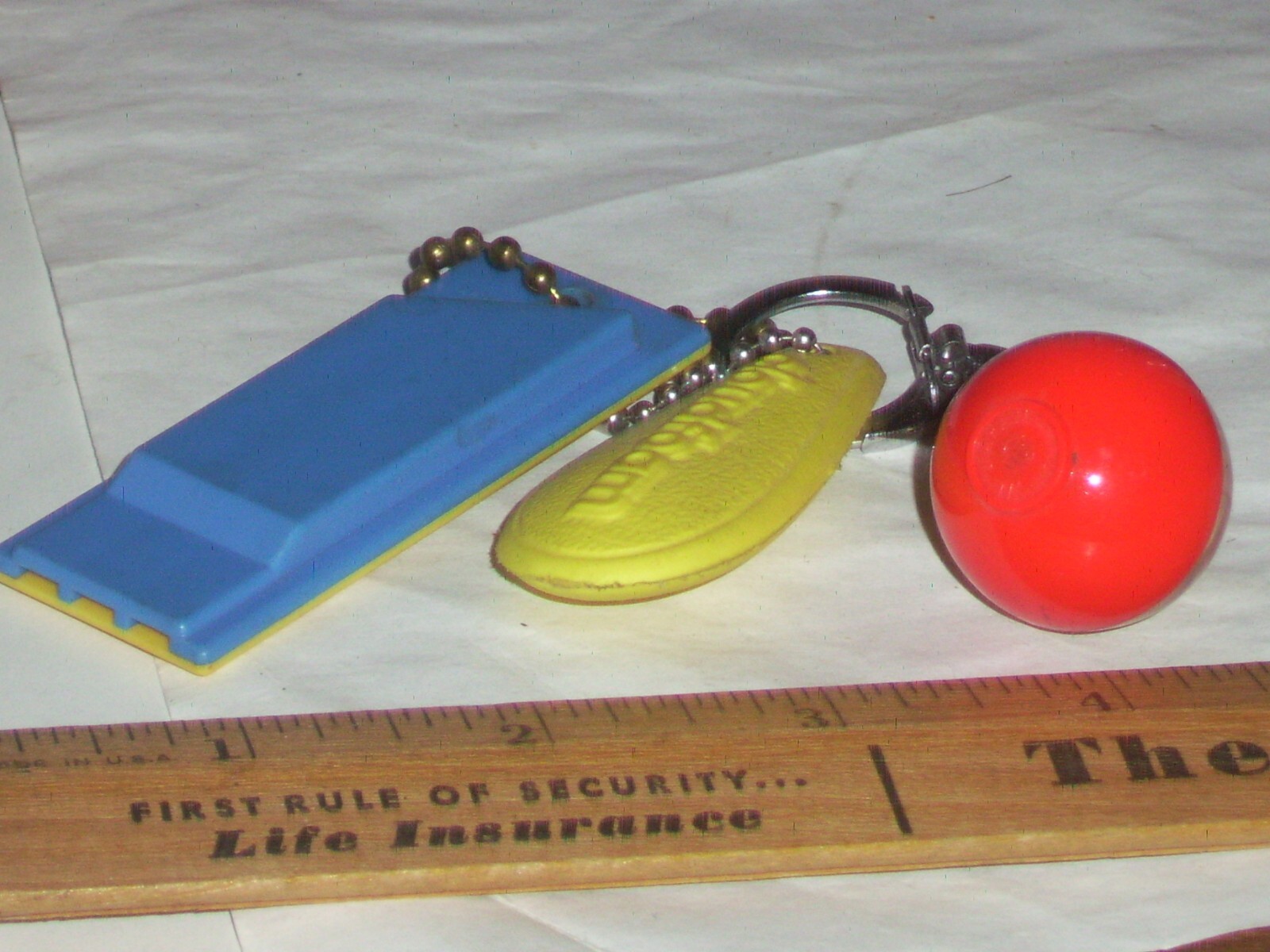 Nice Frankenstein set Safety boating gear, floating key chain, whistle & compass