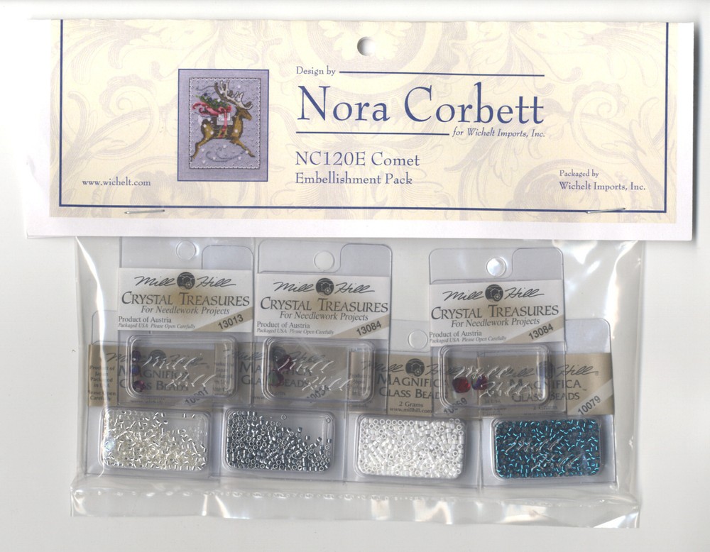 Cross Stitch ~ Nora Corbett Embellishment Pack for Comet #NC120E