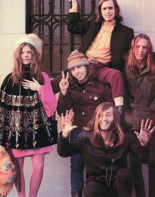 JANIS JOPLIN WITH BIG BROTHER & THE HOLDING COMPANY - 8" x 10" Photo Print