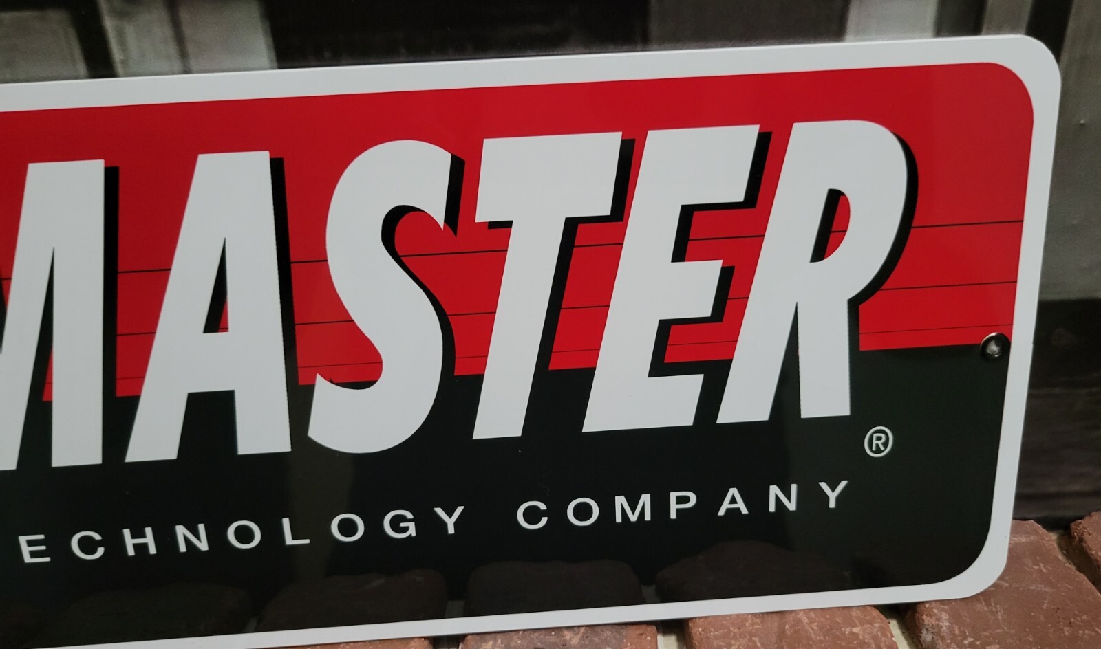 Flowmaster Aluminum sign 6" x 23"