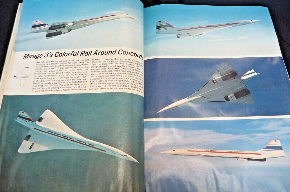 71 Aviation Week & Space Technology Supersonic Concorde Propulsion Avionics Test