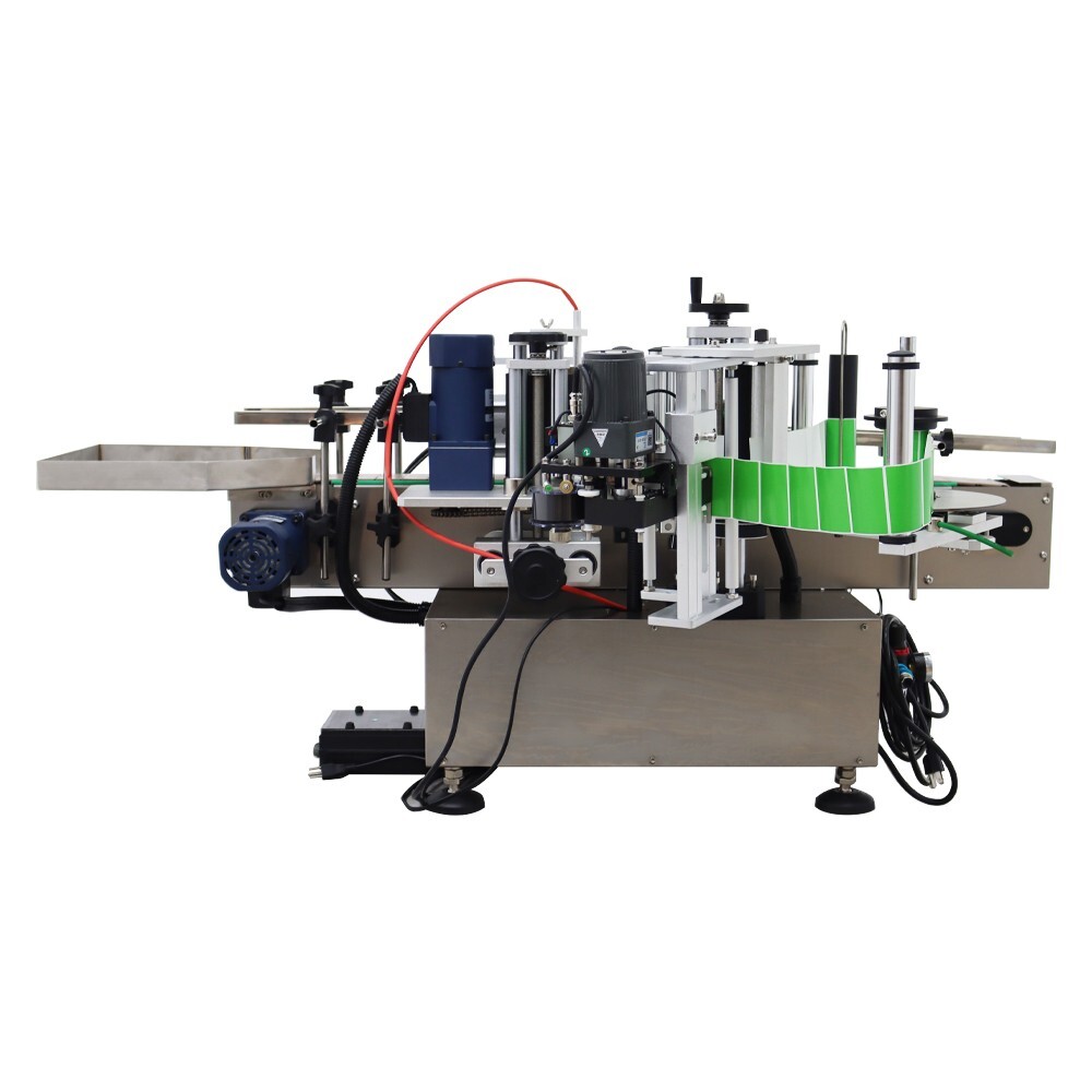 110V Full Auto Round Bottle Label Applicator with Coding Machine 20-30PCS/min
