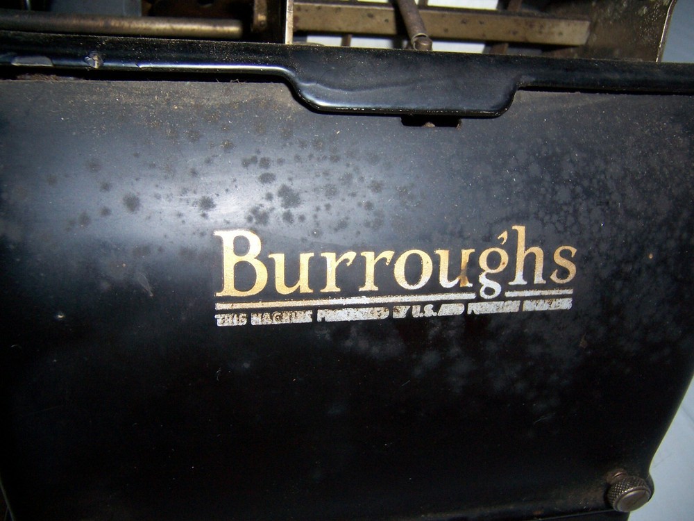 Antique Burroughs Hand Crank Adding Machine 3-860058