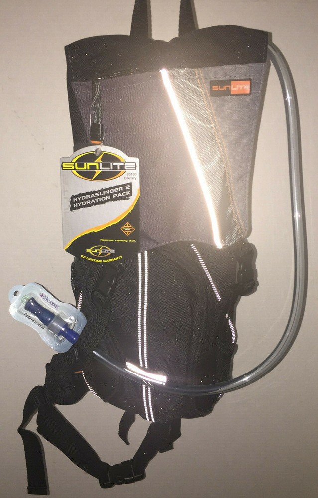 hydration backpack 2L liter water bladder thermal insulated lining sunlite new