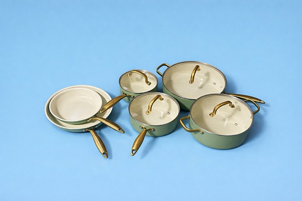 Ceramic Pots And Pans Set