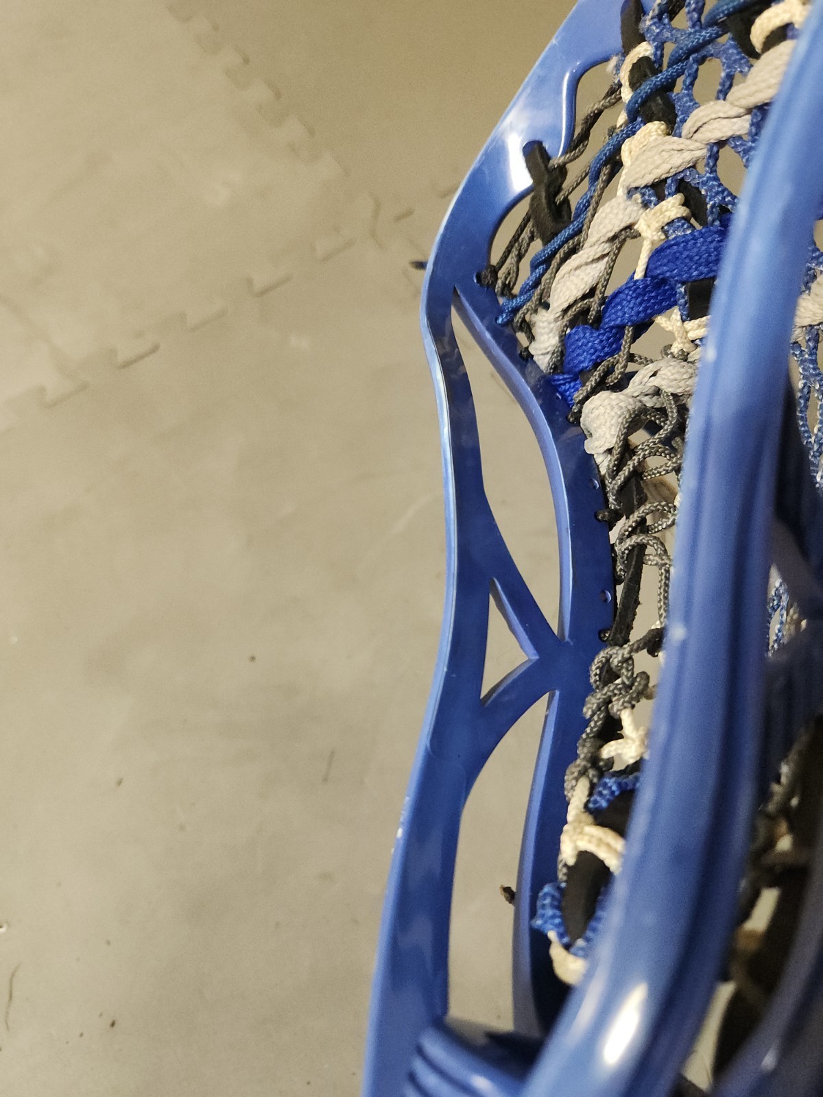 Rare Stx OG K18 Lacrosse Head Excellent Condition On A New Mens 7075 CrankShaft