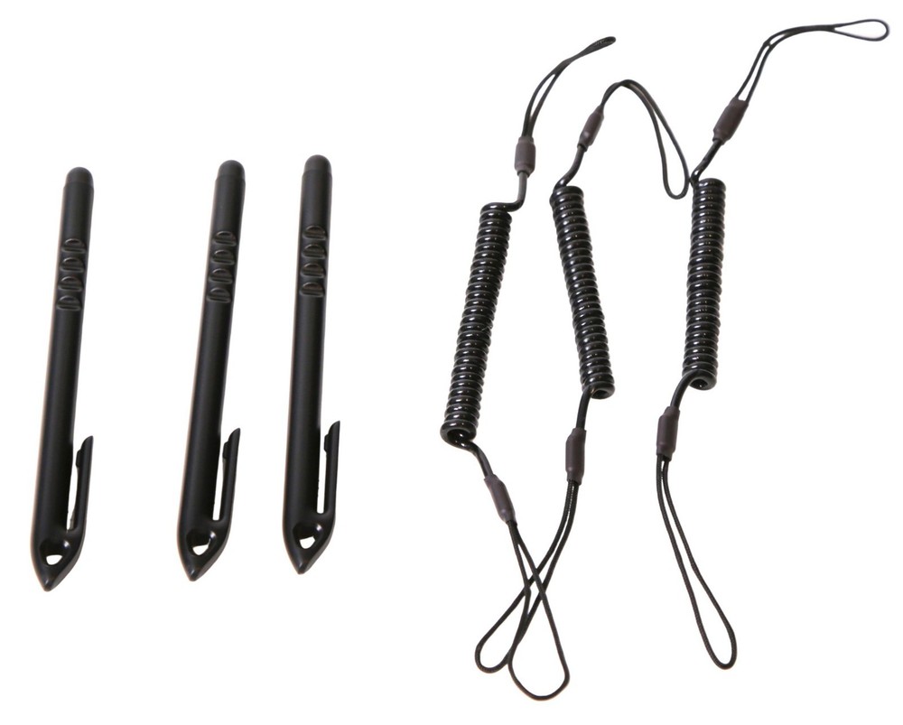 Stylus with coiled tether (3 pack) for Zebra TC7X mobile computers