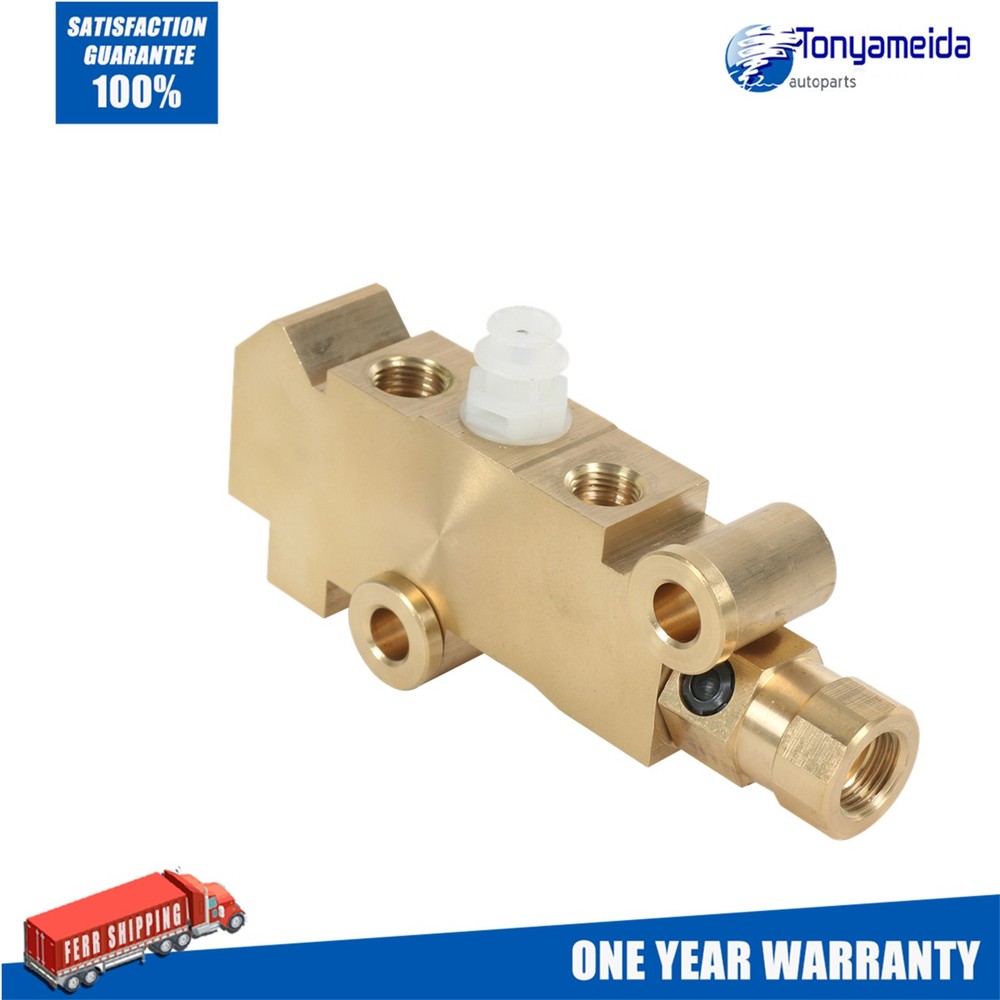 Brass Disc/Drum Disc Front Drum Rear Brake Proportioning Valve & Mount PV2
