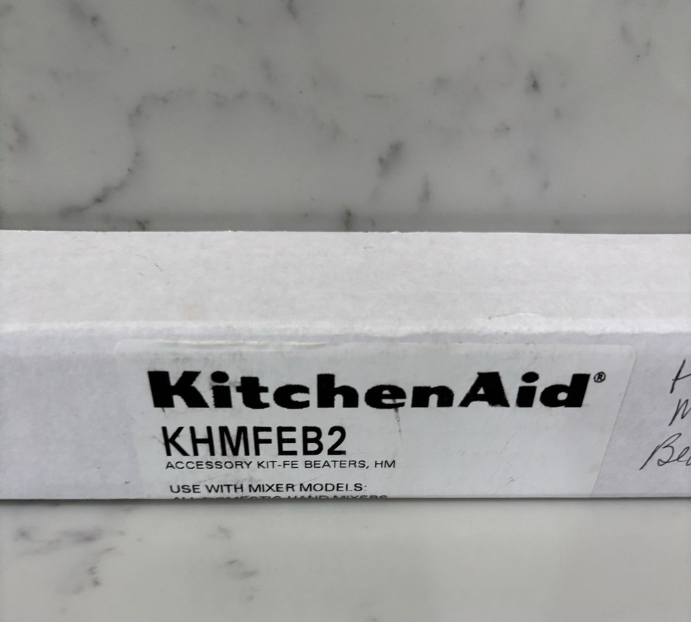 Kitchenaid Flex Edge Beater Accessory for Select Hand Mixer, KHMFEB2