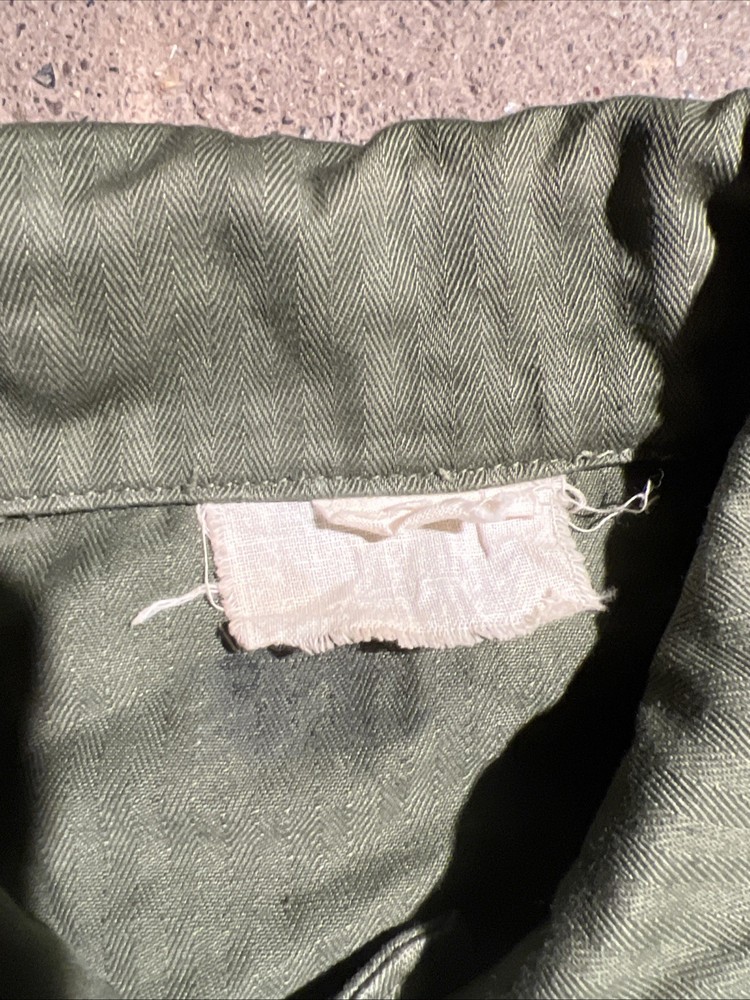 WW2 US Army HBT Jacket Good Condition 1945 Dated (FF505