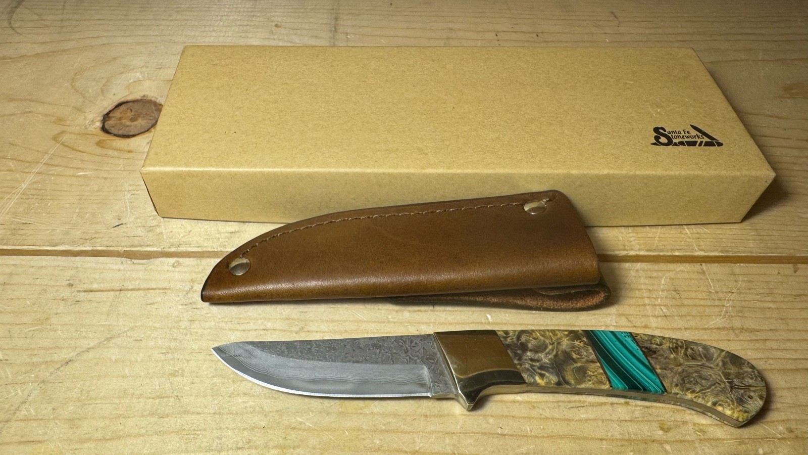 Santa Fe Stoneworks DamascUS New Item with Free Shipping