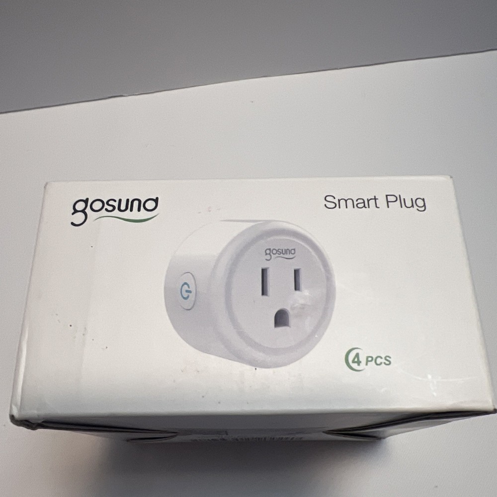 4Pack Gosund WiFi Smart Plug Socket Outlet APP Control Work with Alexa Google