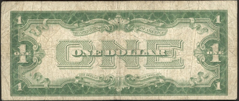 1928 A $1 One Dollar FUNNYBACK Silver Certificate Note Fr#1601