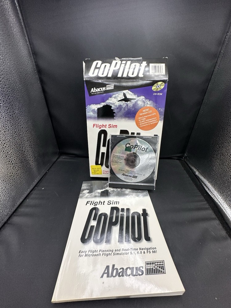 Abacus CoPilot Version 2.0 for Microsoft Flight Simulator 5.1, 6.0, & FS 98