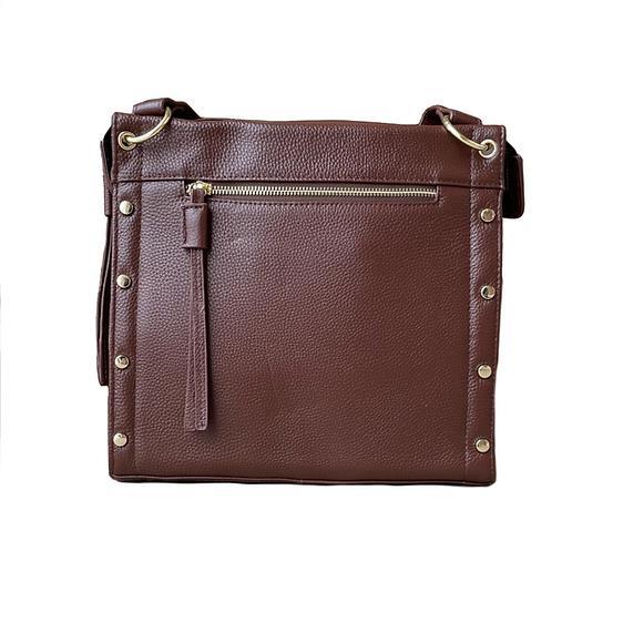 Sleek Leather CCW Handbag
