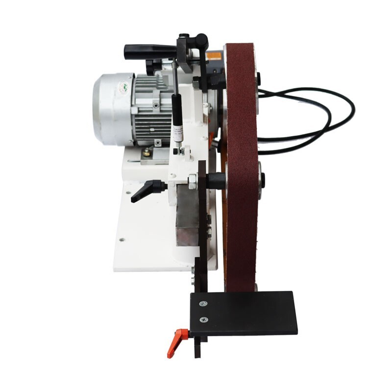 110V 72"-82" Frequency Conversion Sand Belt Knife Grinding Polishing Machine