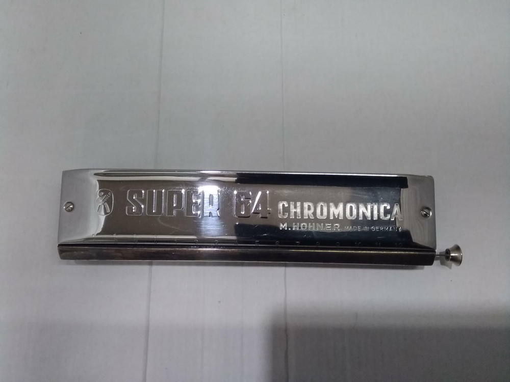 M. HOHNER SUPER 64 HARMONICA CHROMONICA CHROMATIC Germany From Japan