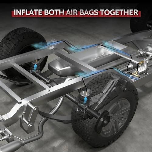 Air Bag Compressor Lightning Inflation Universal On Board Air Compressor